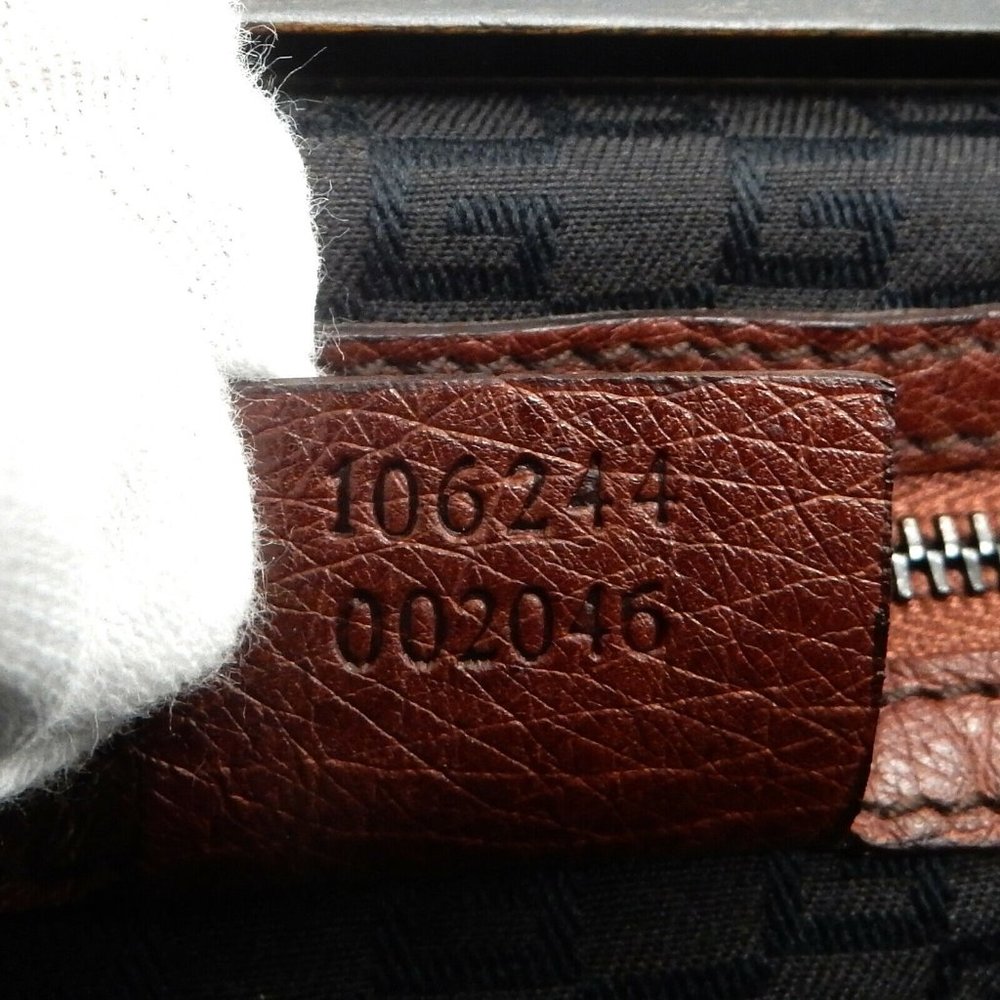 SALE! MINT! Gucci Ostrich Skin Shoulder Bag! - Picture 6 of 8